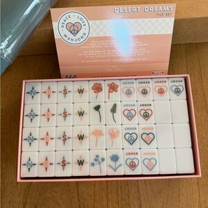 Desert Dreams Mahjong Tile Set Peace Love Mahjong